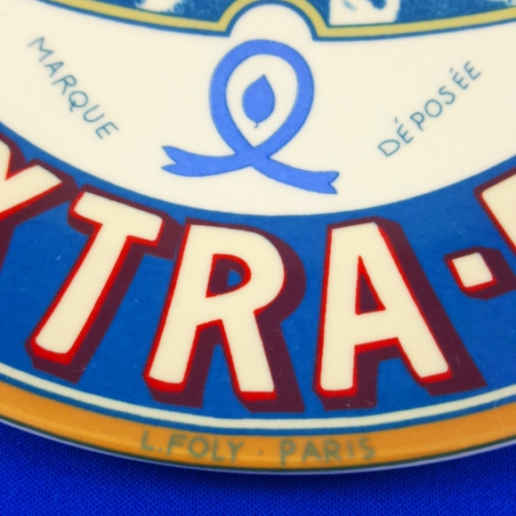 Vintage BIA Cordon Bleu FROMAGE Coulommiers Extra-Fin Salad/Dessert Plate, 8 in. - Picture 3 of 5